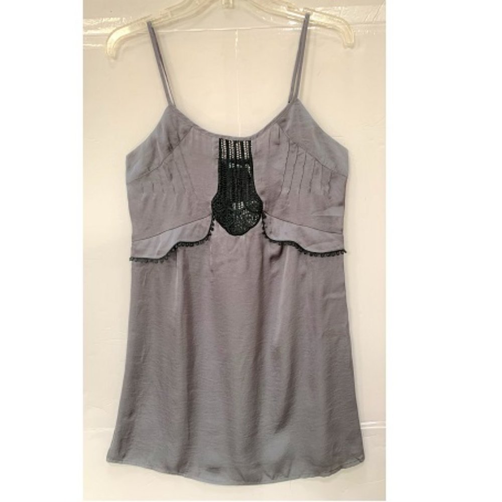 Kimchi Blue Grey and Black Slip Dress